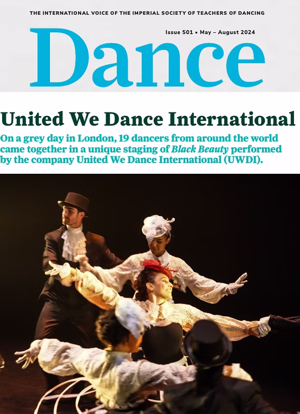 ISTD Dance magazine feature on United We Dance International