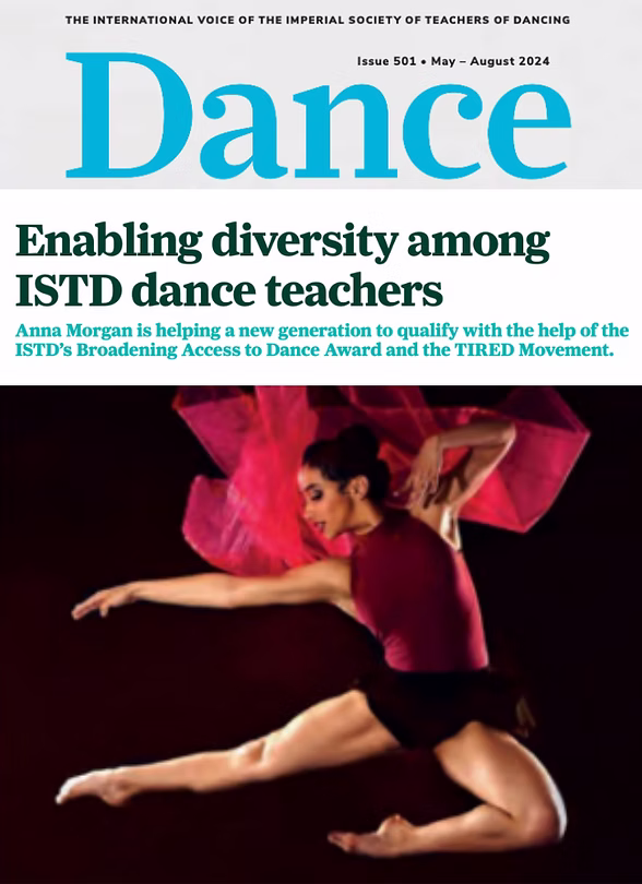 ISTD Dance magazine article: Enabling diversity among ISTD dance teachers